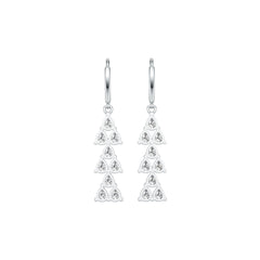 Sterling Silver Semi Mount Earrings Setting Pear PE 4X3mm DHJ
