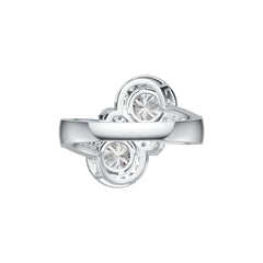 Sterling Silver Semi Mount Ring Setting Round RD 6X6mm DHJ