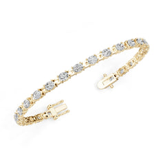 Platinum Semi Mount Bracelet Setting Oval Ov 5x4mm Syz Jewelry