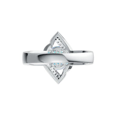 Sterling Silver Semi Mount Ring Setting Round RD 8x8mm for Pearl DHJ