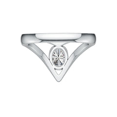 Sterling Silver Semi Mount Ring Setting Oval OV 7x5mm Syzjewelry