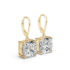 Platinum Semi Mount Earrings Setting Round Ro 10x10mm Syz Jewelry