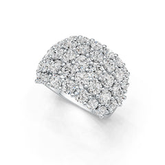 10K Gold Semi Mount Ring Setting Round RD 3.5mm DHJ