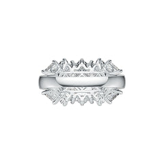 Sterling Silver Semi Mount Ring Setting Princess SQ 4X4mm DHJ
