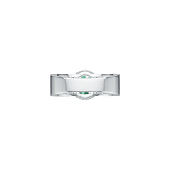 Platinum Semi Mount Ring Setting Round RD 8x8mm Solitaire Diamond Accent DHJ