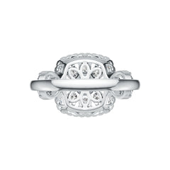 Sterling Silver Semi Mount Ring Setting Round RD 5x5mm DHJ