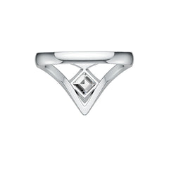 Sterling Silver Semi Mount Ring Setting Princess SQ 5x5mm Syzjewelry