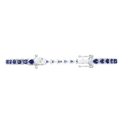 Sterling Silver Semi Mount Bracelet Setting Pear Pe 4x3mm Syz Jewelry