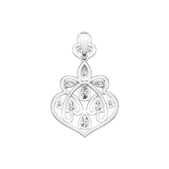 Sterling Silver Semi Mount Pendant Setting Oval OV 7X5mm PE 7X5mm DHJ