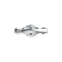 Sterling Silver Semi Mount Ring Setting Oval OV 9X7mm Twist Shank DHJ