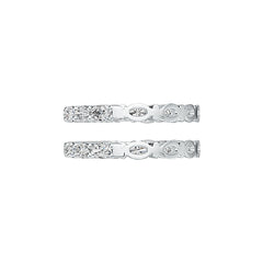 10K Gold Semi Mount Earrings Setting Oval OV 5X3mm Hoop DHJ