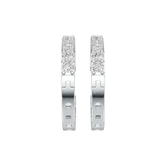 Sterling Silver Semi Mount Earrings Setting Cushion CU 3X3mm DHJ