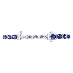 Sterling Silver Semi Mount Bracelet Setting Oval OV 7x5mm DHJ