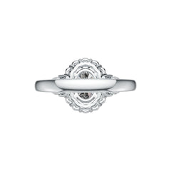 Sterling Silver Semi Mount Ring Setting Oval OV 8X6mm DHJ