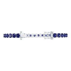 Platinum Semi Mount Bracelet Setting Round Ro Syz Jewelry
