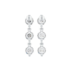 Sterling Silver Semi Mount Earrings Setting Round RD 7x7mm DHJ