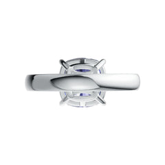 Sterling Silver Semi Mount Ring Setting Cushion CU 10X10mm DHJ