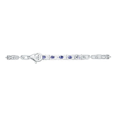 10K Gold Semi Mount Bracelet Setting Round Ro 5x4mm Syz Jewelry