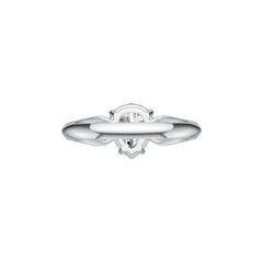 Sterling Silver Semi Mount Ring Setting Pear PE 10X8mm DHJ