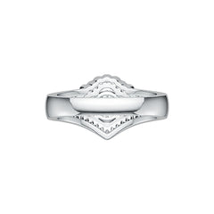 Sterling Silver Semi Mount Ring Setting Round RD 6x6mm DHJ