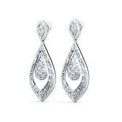 10K Gold Semi Mount Earrings Setting Round Ro 6x6mm Syz Jewelry