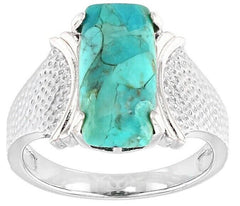 Jewelry Wax Semi Mount Ring Setting for Cabochon Cushion CU 14x7mm