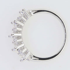 Jewelry Wax Semi Mount Ring Setting Oval 7x5mm Multi Stone Band