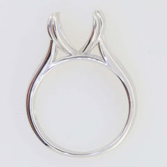 Jewelry Wax Semi Mount Ring Setting Round RD 11x11mm Solitaire