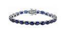 Sterling Silver Semi Mount Bracelet Setting Oval OV 7X5mm - Syzjewelry