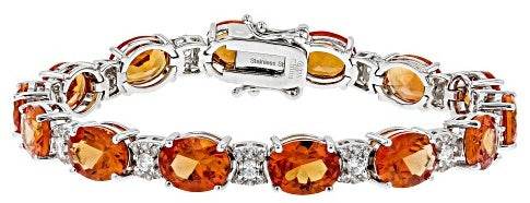 Sterling Silver Semi Mount Bracelet Setting Oval OV 9X7mm - Syzjewelry