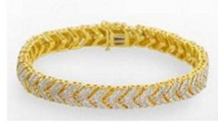 Sterling Silver Semi Mount Bracelet Setting Round RD 1.0mm - Syzjewelry