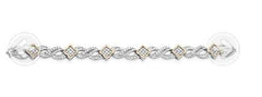 Sterling Silver Semi Mount Bracelet Setting Round RD 1.2mm - Syzjewelry