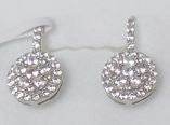 Sterling Silver Semi Mount Earrings Setting Round RD 2.5mm - Syzjewelry