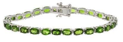 Sterling Silver Semi Mount Bracelet Setting Oval OV 6X4mm - Syzjewelry