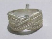 Sterling Silver Semi Mount Ring Setting Round RD 1.2mm - Syzjewelry