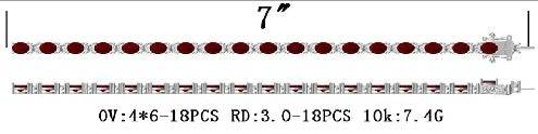 Sterling Silver Semi Mount Bracelet Setting Oval OV 6X4mm - Syzjewelry