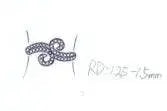 Sterling Silver Semi Mount Ring Setting Round RD 1.2mm - Syzjewelry