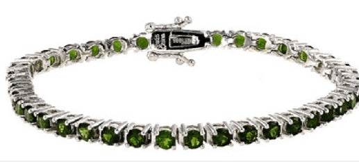 Sterling Silver Semi Mount Bracelet Setting Round RD 3x3mm - Syzjewelry