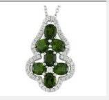 Sterling Silver Semi Mount Pendant Setting Oval OV 5X4mm - Syzjewelry