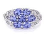 Sterling Silver Semi Mount Ring Setting Oval OV 4X3mm - Syzjewelry