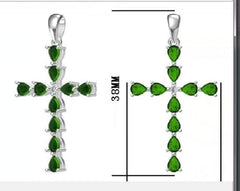 Sterling Silver Semi Mount Pendant Setting Pear PE 4X3mm - Syzjewelry