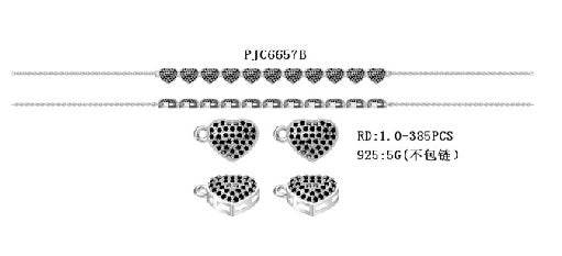 Sterling Silver Semi Mount Bracelet Setting Round RD 1.0mm - Syzjewelry