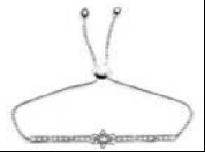 Sterling Silver Semi Mount Bracelet Setting Round RD 3x3mm - Syzjewelry