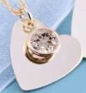 Sterling Silver Semi Mount Pendant Setting Round RD 4.0mm