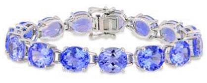 Sterling Silver Semi Mount Bracelet Setting Oval OV 9x7mm