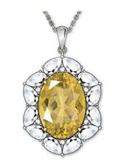 Sterling Silver Semi Mount Pendant Setting Oval OV 10X8mm - Syzjewelry