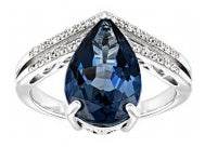 Sterling Silver Semi Mount Ring Setting Round RD Center主石mm - Syzjewelry