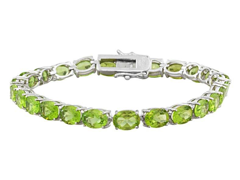Sterling Silver Semi Mount Bracelet Setting Oval OV 7X5mm - Syzjewelry
