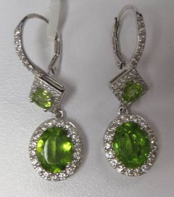 Sterling Silver Semi Mount Earrings Setting Oval OV 10X8mm - Syzjewelry