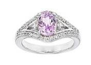 Sterling Silver Semi Mount Ring Setting Oval OV 8X6mm - Syzjewelry